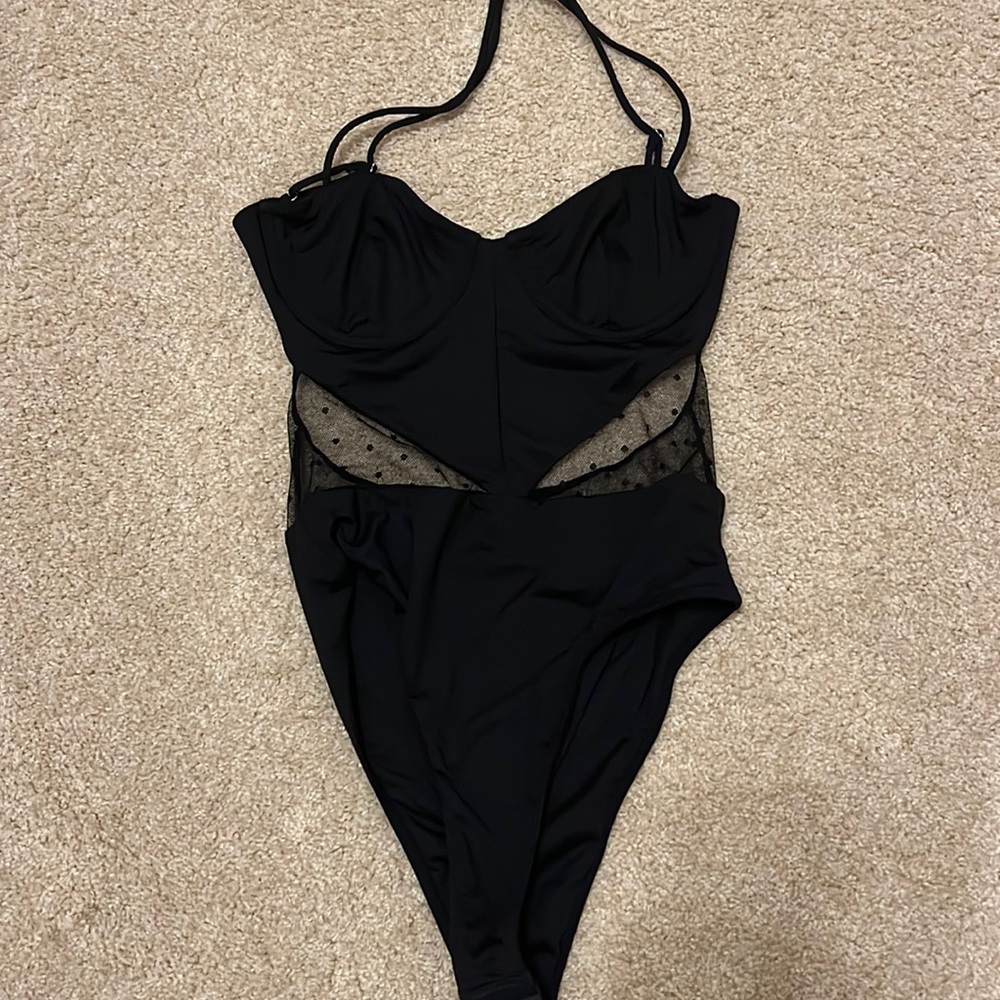 White Fox bodysuit, size S